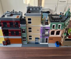 LEGO - 4 Sets: Politiebureau, Hotel, JazzClub & Square